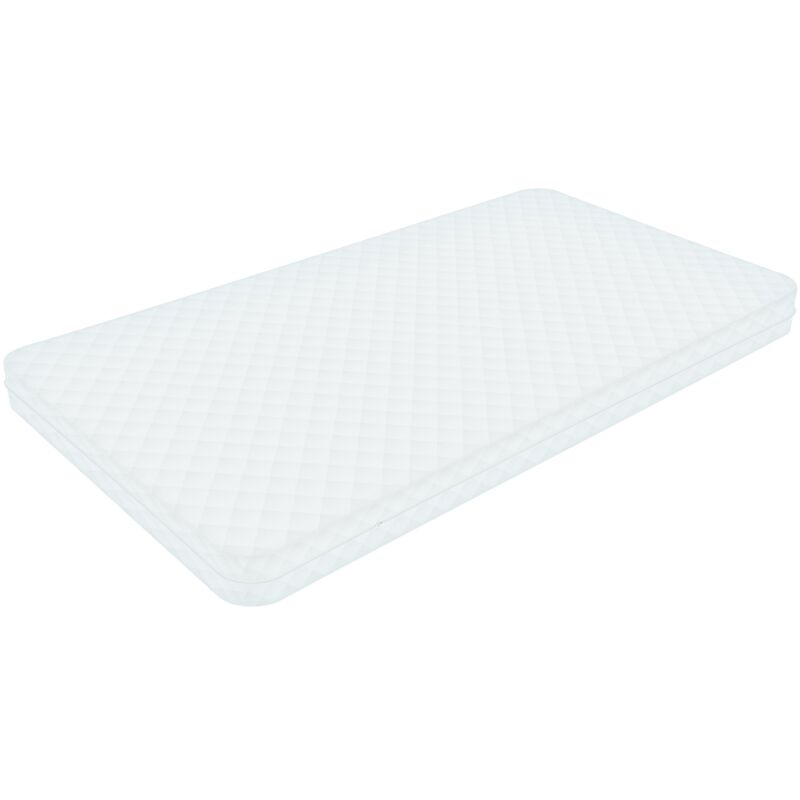 foto del prodotto ml design materasso per lettino culla bambini 70x140x10 cm certificato oeko tex 100 a schiuma fredda testato contro le sostanze nocive con cerniera