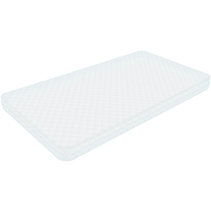 foto del prodotto ml design materasso per lettino culla bambini 90x200x10 cm certificato oeko tex 100 a schiuma fredda testato contro le sostanze nocive con cerniera