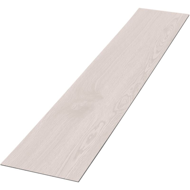 foto del prodotto ml design pavimento in pvc 91,5 x 15,3 cm x 2 mm bianco piastrelle 2 mm 11,15 m 80 listoni pavimento in vinile aspetto legno di rovere