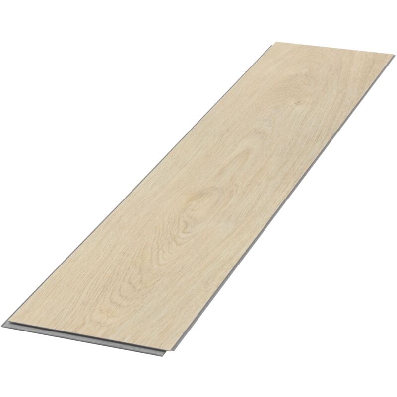 foto del prodotto ml design pavimento in pvc deluxe vinile a click rovere naturale spina di pesce 61x12,8x4,2mm 3,12m 40 listoni marrone aspetto legno antiscivolo