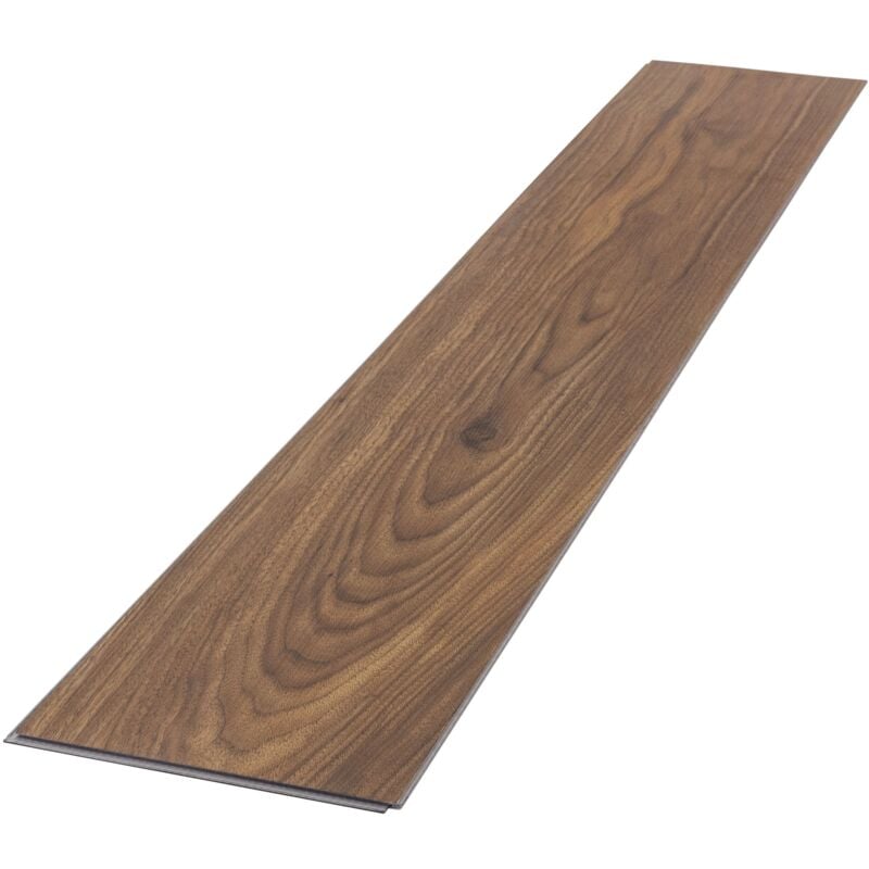 foto del prodotto ml design pavimento in pvc parquet vinile deluxe marrone quercia a click 14 pezzi 122x18 cm 3,08 m 4,2 mm listoni laminati a incastro antiscivolo