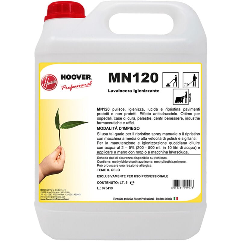 foto del prodotto mn120 lavaincera sanificante