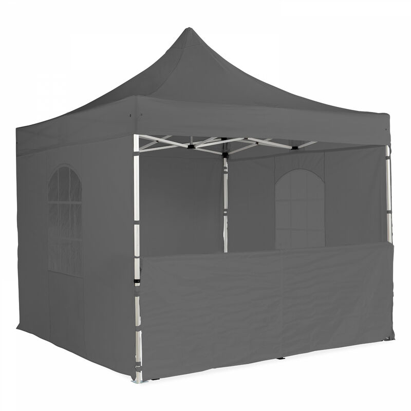 foto del prodotto mob event pro demi muro grigio 3 m per tenda pieghevole 40mm