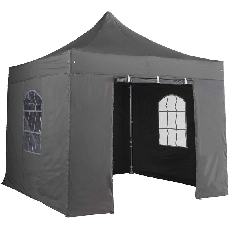 foto del prodotto mob event pro murale con cerniera per tenda pieghevole pro 50mm in 3m grigio