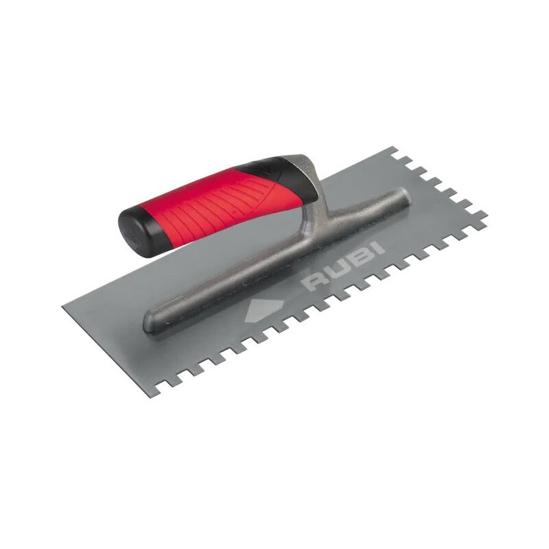 foto del prodotto mob mondelin pettine rubi in acciaio 28 cm denti quadrati 12x12 manico aperto rubiflex