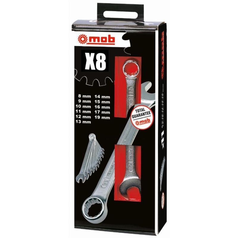 foto del prodotto mob outillage set di 11 chiavi combinate no 2 in cartone mob 9000000201