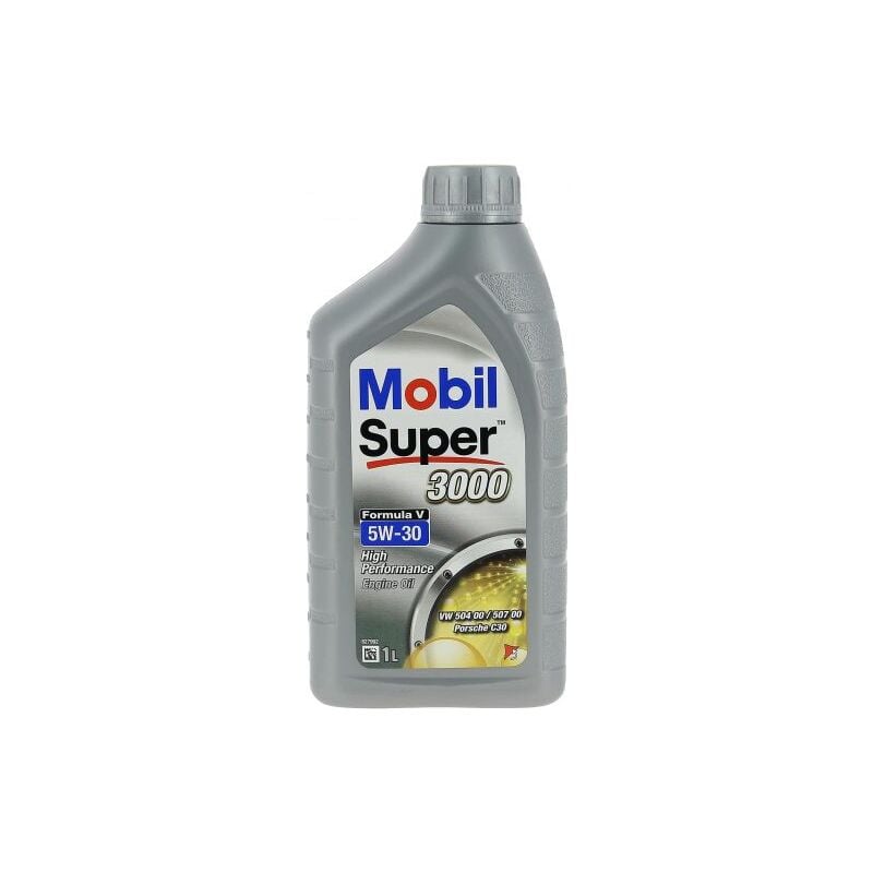 foto del prodotto mobil olio motore auto super 3000 formula v 5w 30 confezione 1 litro 01924 