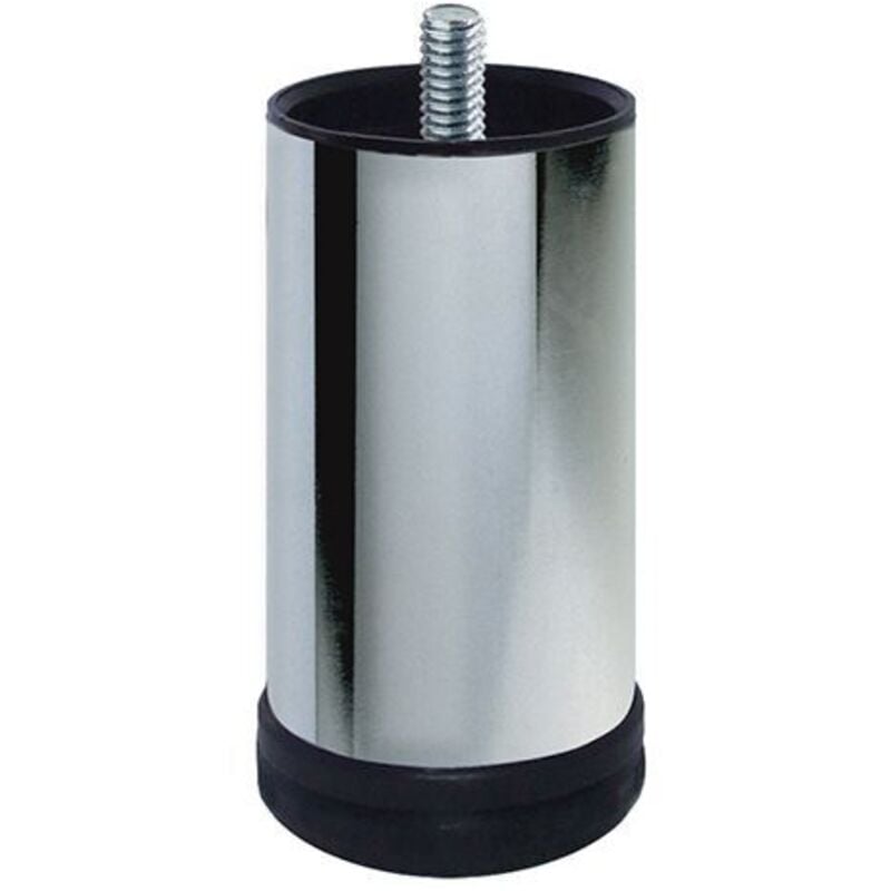 foto del prodotto mobila 1 piede deluxe in metallo diametro 60mm h120mm cromo