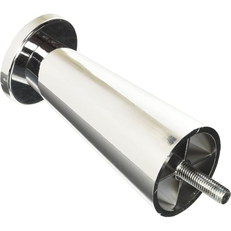 foto del prodotto mobila 1 piedino calice h 130mm diametro 60mm cromo metallizato