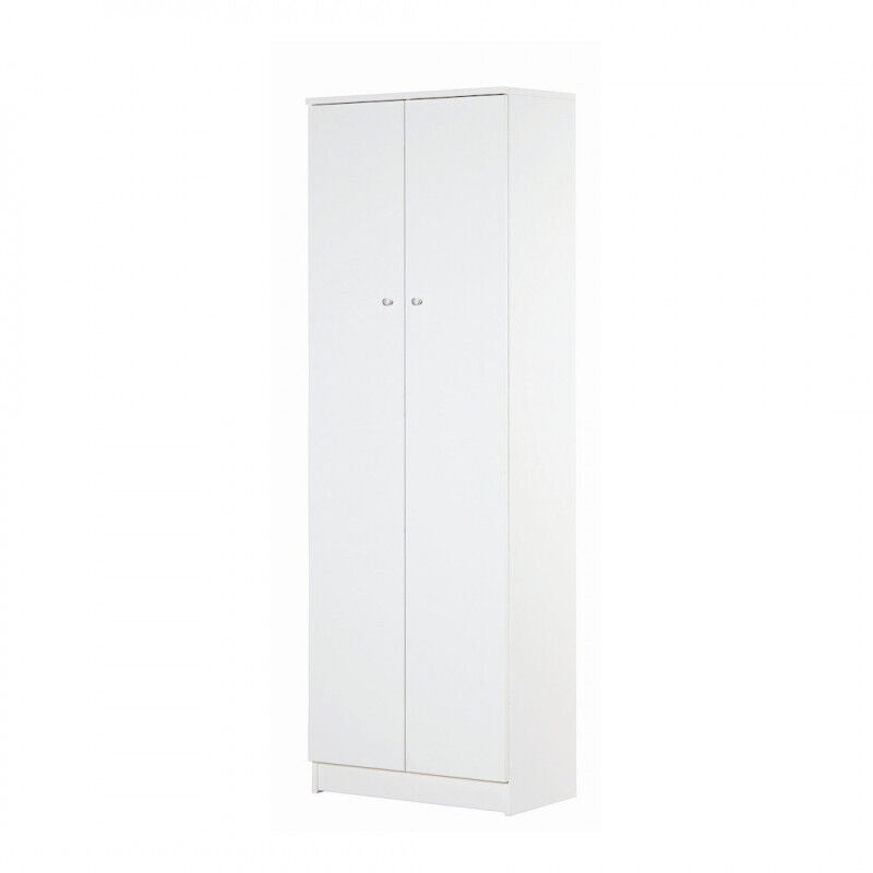foto del prodotto mobile 2 ante 62l x 34p x h182 finitura bianco liscio sarmog