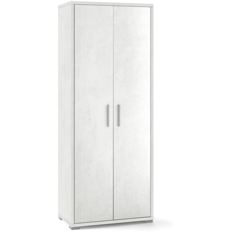 foto del prodotto mobile 2 ante ossido bianco, 71x182x41 cm