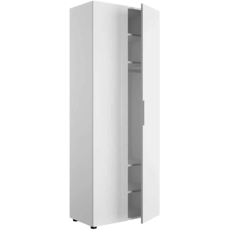 foto del prodotto mobile 2a alto multiuso cm. 69x36x181 h bianco