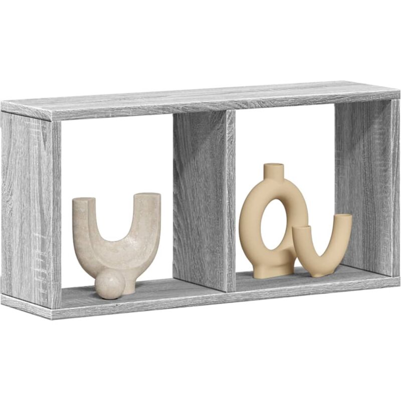 foto del prodotto mobile a parete 60x16x30 cm grigio sonoma in legno multistrato vidaxl