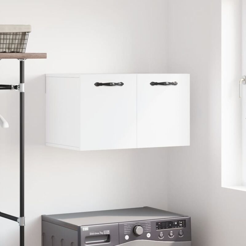 foto del prodotto mobile a parete bianco 60x36,5x35 cm in legno multistrato vidaxl