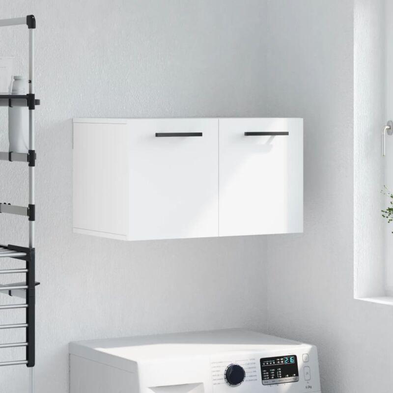foto del prodotto mobile a parete bianco 60x36,5x35 cm in legno multistrato vidaxl