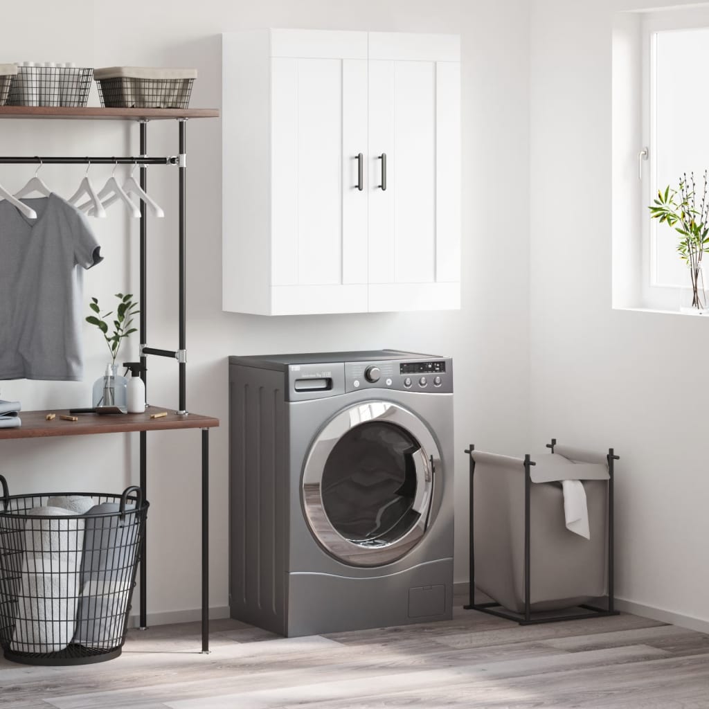 foto del prodotto mobile a parete bianco 69,5x34,90 cm in legno multistratocod mxl 79738