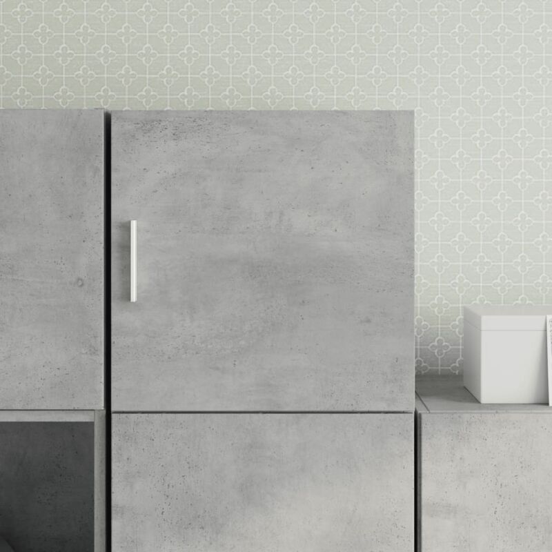 foto del prodotto mobile a parete grigio cemento 40x42,5x40 cm legno multistrato vidaxl