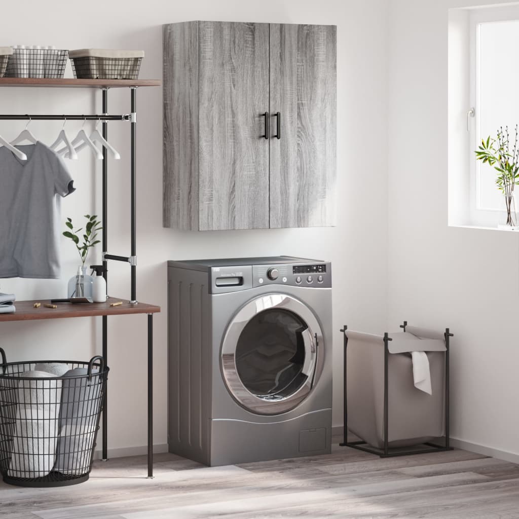 foto del prodotto mobile a parete grigio sonoma 69,5x34x90 cmcod mxl 104792
