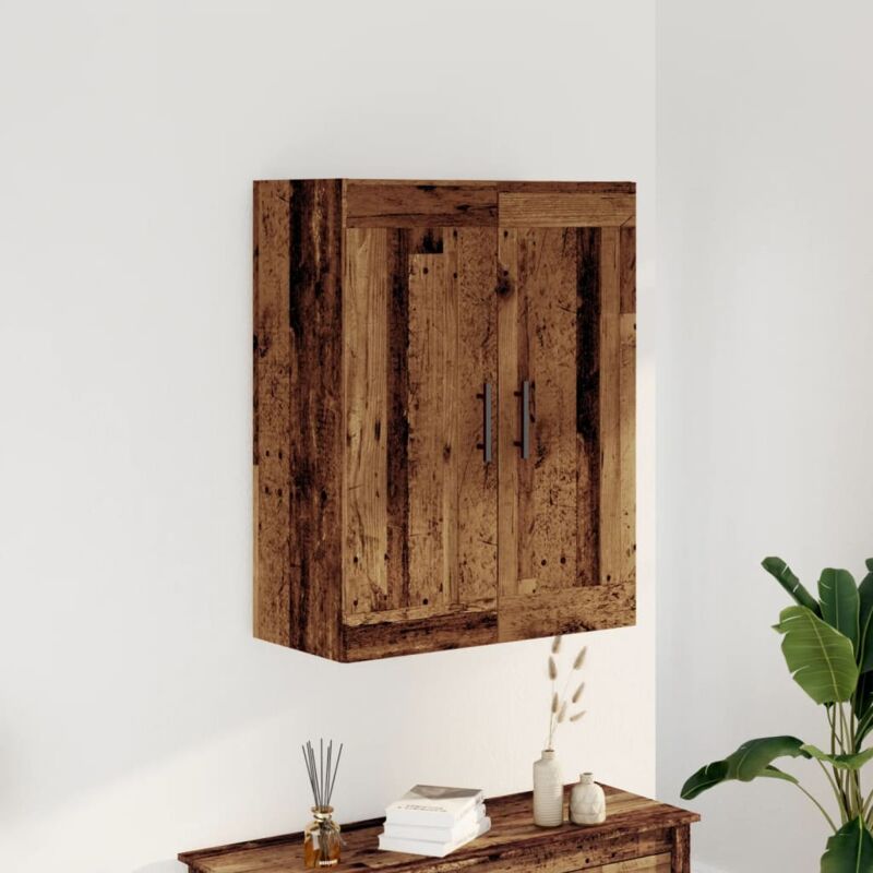 foto del prodotto mobile a parete legno vecchio 69,5x34x90 cm in truciolato vidaxl