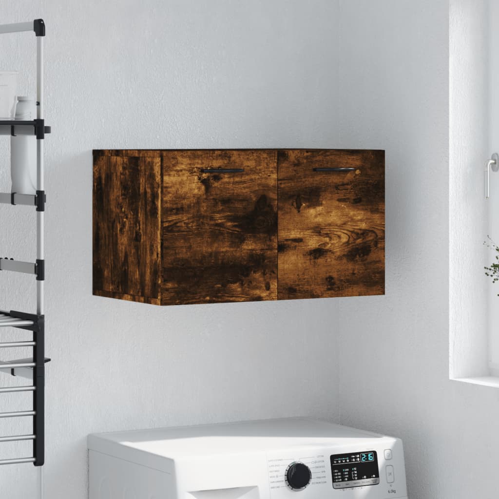 foto del prodotto mobile a parete rovere fumo 60x36,5x35 cm in legno multistratocod mxl 128831