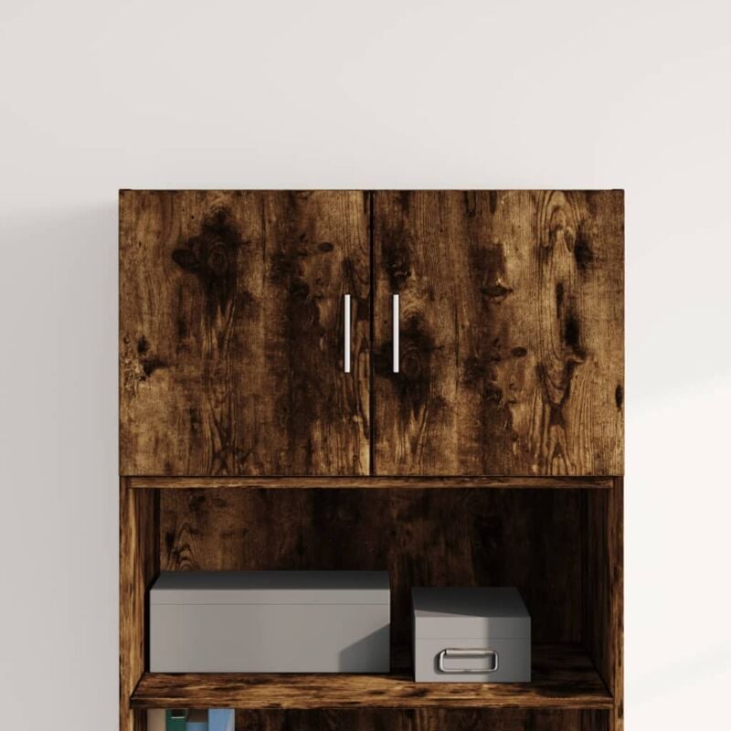 foto del prodotto mobile a parete rovere fumo 70x42,5x40 cm in legno multistrato vidaxl