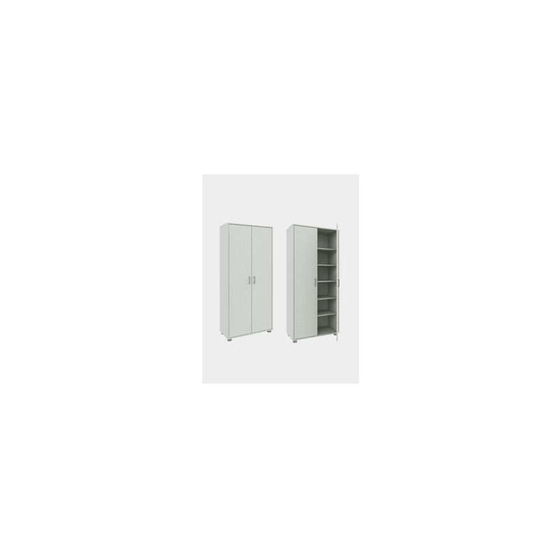 foto del prodotto mobile alto 2a multiuso 78x35x170 cm bianco frass