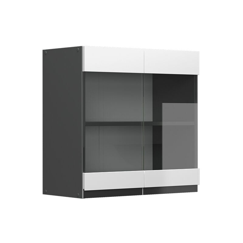 foto del prodotto mobile alto r line, bianco, 60 cm forma a j, vicco