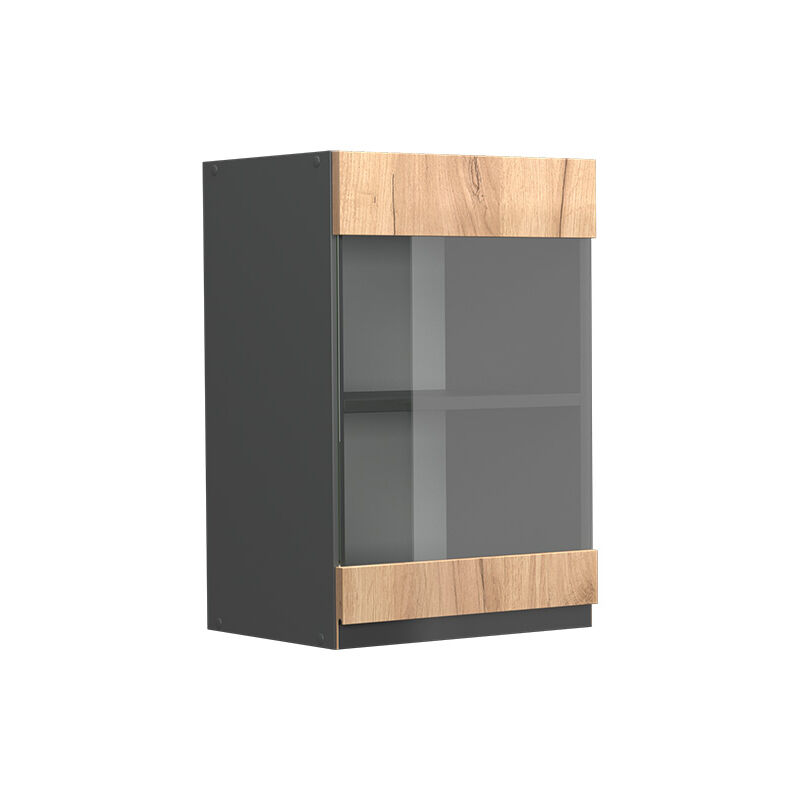 foto del prodotto mobile alto r line, quercia dorata, 40 cm forma a j vicco