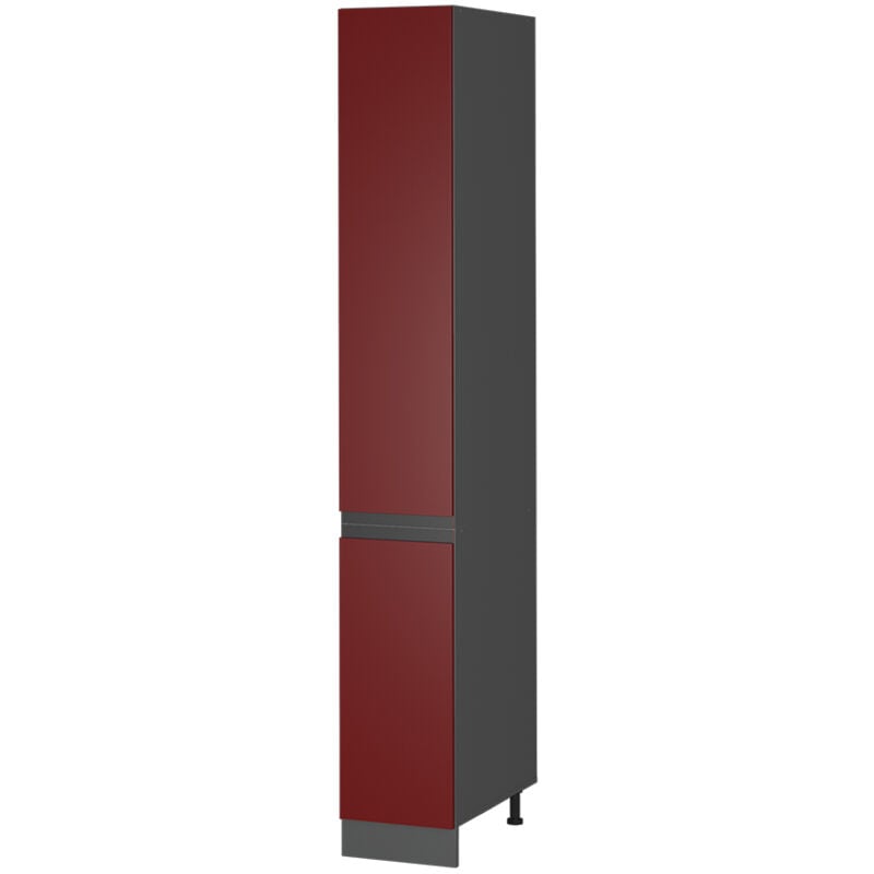 foto del prodotto mobile alto r line, rosso, 30 cm forma a j vicco
