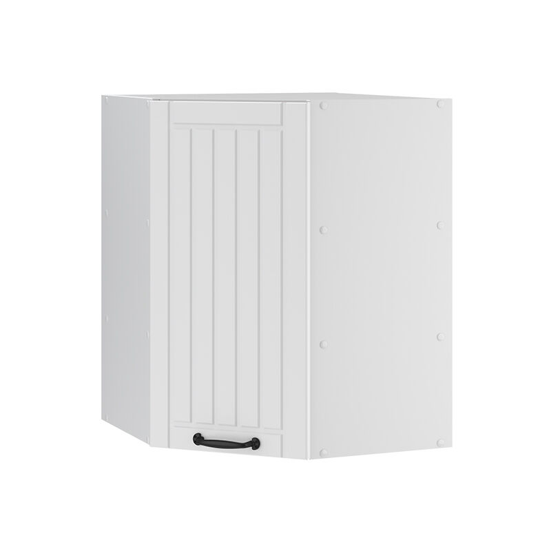 foto del prodotto mobile angolare da cucina fame line, bianco casa di campagna, 57 cm vicco