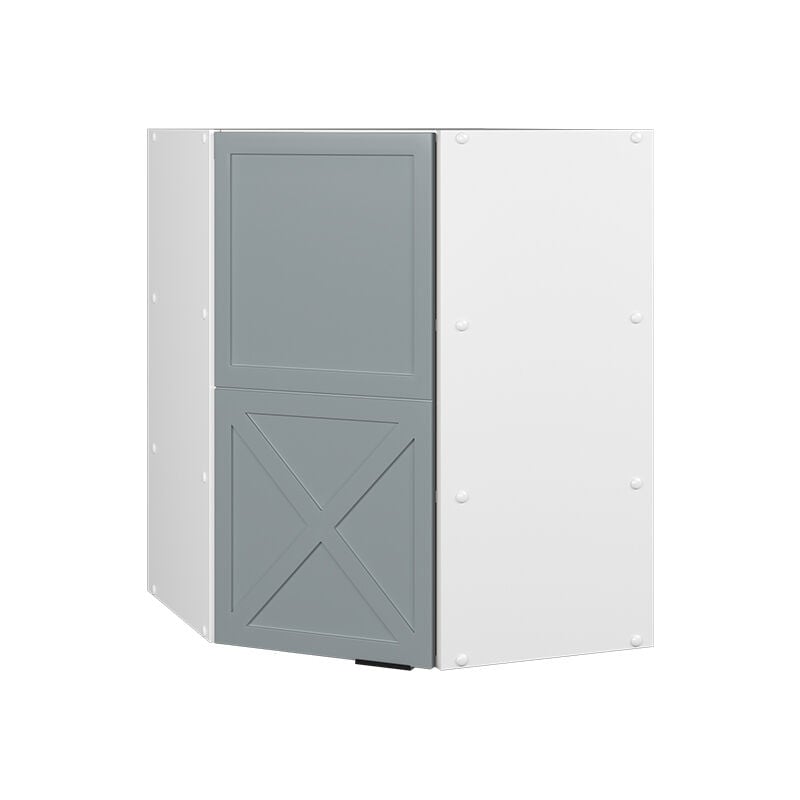 foto del prodotto mobile angolare da cucina fame line, blu grigio chiaro, 57 cm vicco