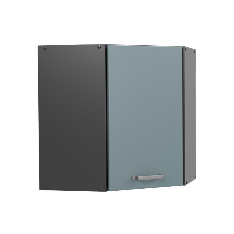 foto del prodotto mobile angolare da cucina r line, grigio blu, 57 cm vicco