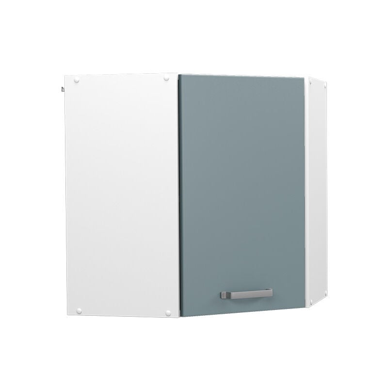 foto del prodotto mobile angolare da cucina r line, grigio blu, 57 cm vicco