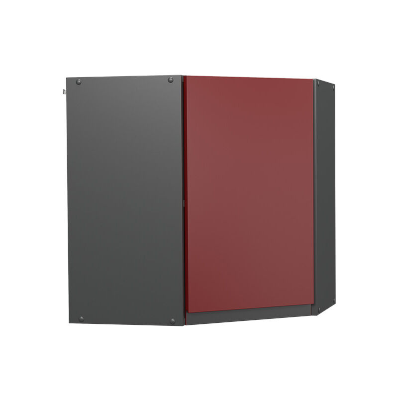 foto del prodotto mobile angolare da cucina r line, rosso, 57 cm forma a j vicco