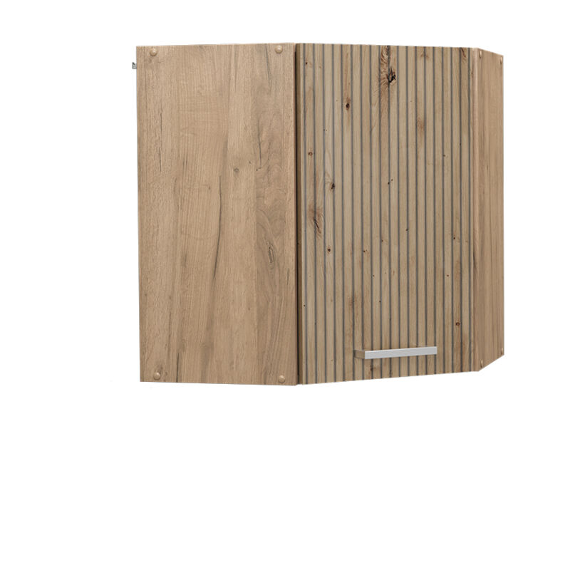 foto del prodotto mobile angolare da cucina r line, rovere artigianale, 57 cm vicco