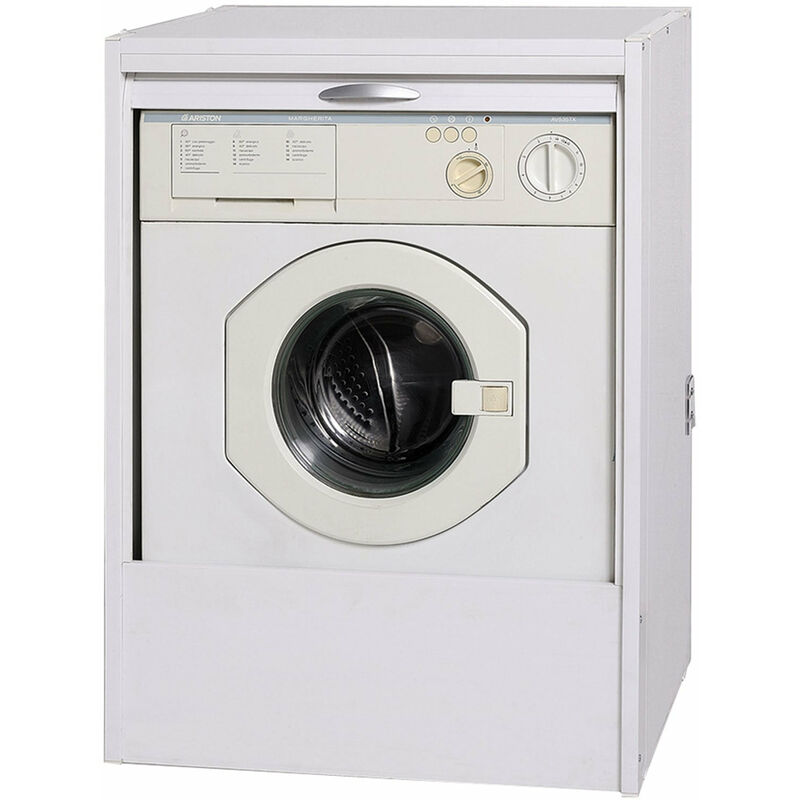 foto del prodotto mobile armadio coprilavatrice a serrandina in plastica resina l67xp59xh91cm garofalo