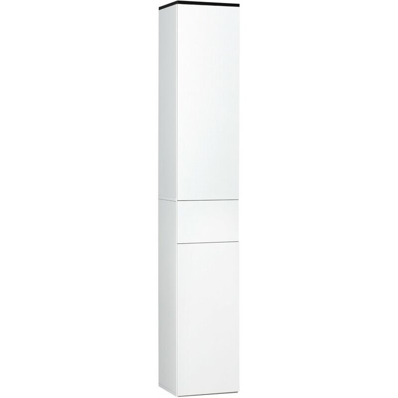 foto del prodotto mobile bagno 2 ante 1 cassetto 30x28x180 cm in legno bianco