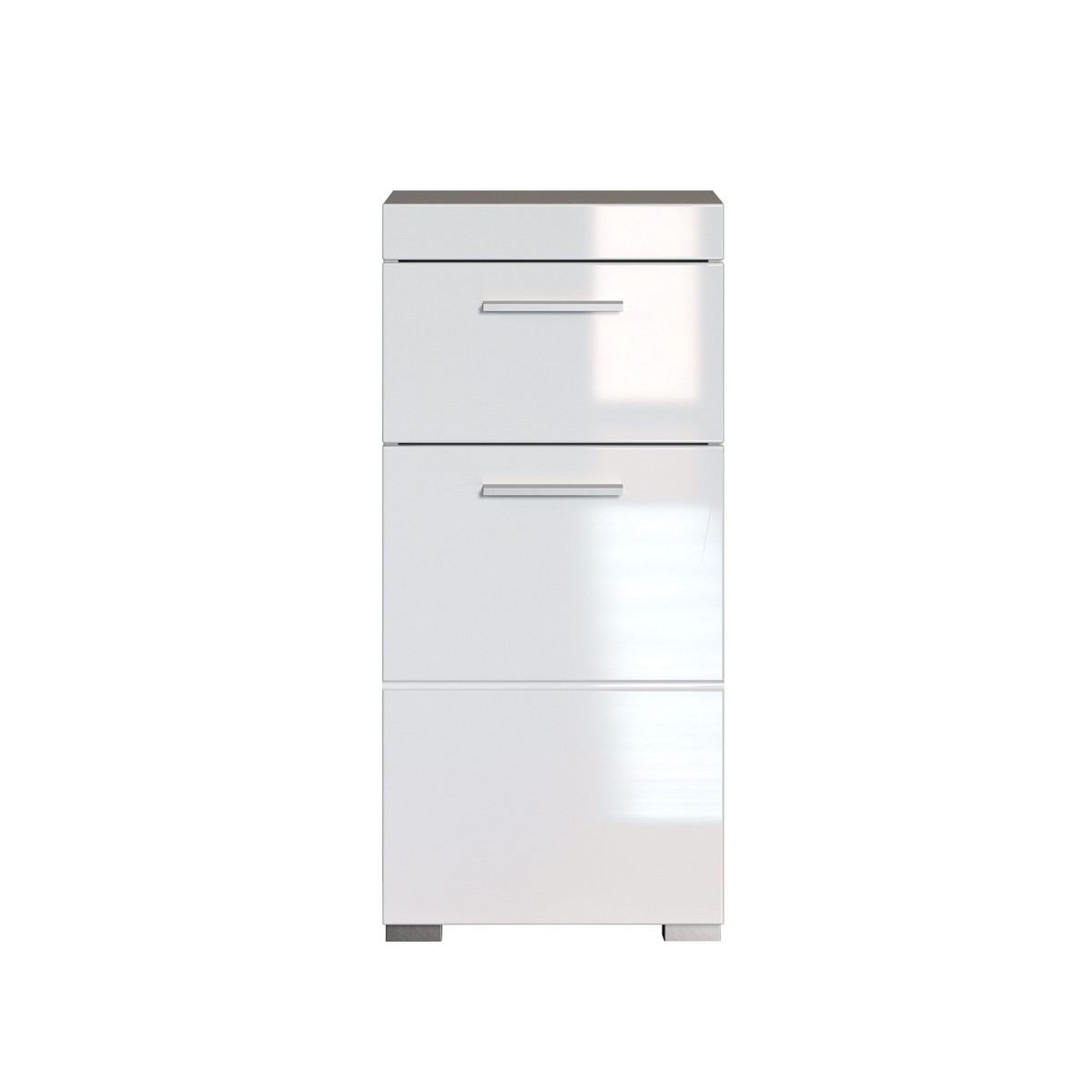 foto del prodotto mobile bagno amanda, bianco, truciolare melaminico, 37x79x31 cm, epikasa