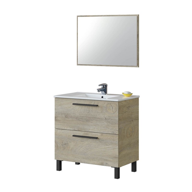 foto del prodotto mobile bagno athena albert 2 cassetti da montare