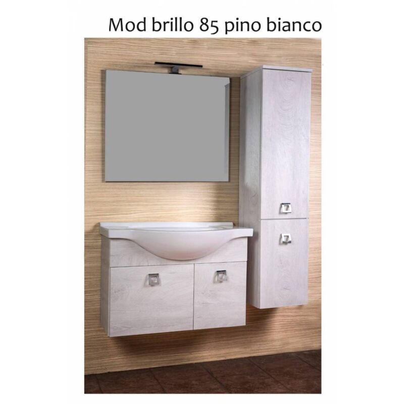 foto del prodotto mobile bagno brillo 85 sosp. pino bianco