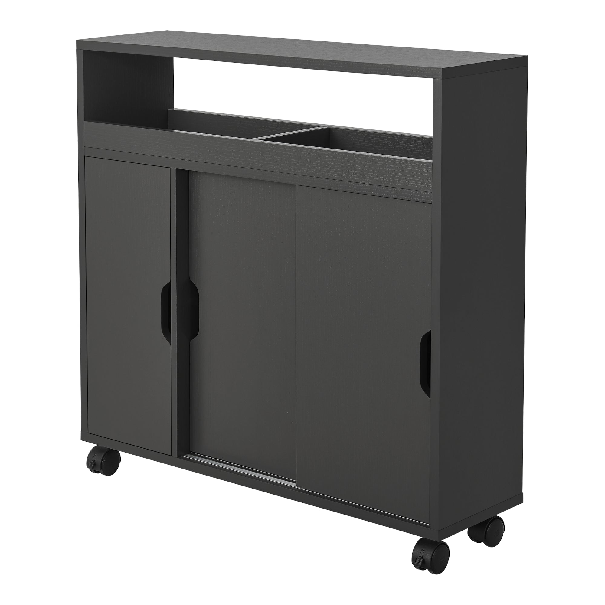 foto del prodotto mobile bagno con ante scorrevoli grigio scuro 03_0007668