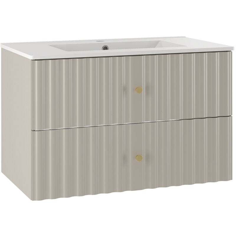 foto del prodotto mobile bagno con lavabo izae cachemire 80cm