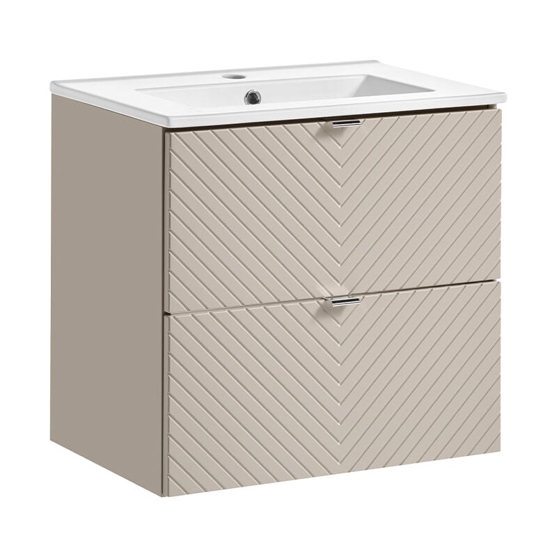 foto del prodotto mobile bagno con lavabo manoa cachemire 60cm