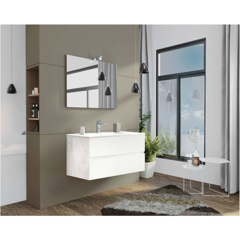 foto del prodotto mobile bagno new splash 105 sosp. bianco