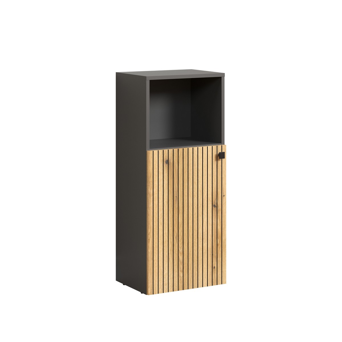 foto del prodotto mobile bagno pure, antracite, truciolare melaminico, 40x95x31 cm, epikasa