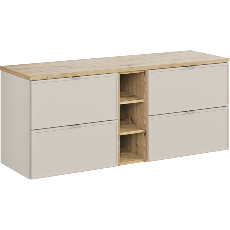 foto del prodotto mobile bagno senza lavabo alba cachemire 140cm