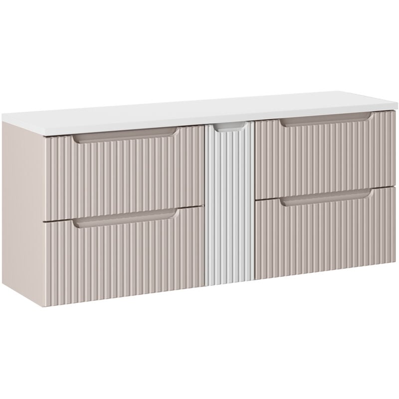 foto del prodotto mobile bagno senza lavabo riva cachemire 140cm