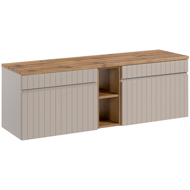 foto del prodotto mobile bagno senza lavabo zelie cachemire 140cm