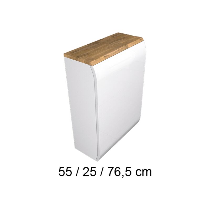 foto del prodotto mobile bagno sospeso con ripiani, 5525765 cm