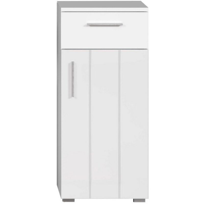foto del prodotto mobile bagno wons, truciolare melaminico, bianco, 37x83x31 cm